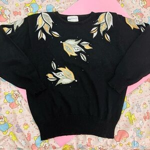 Vintage 1980s impromptu sweater